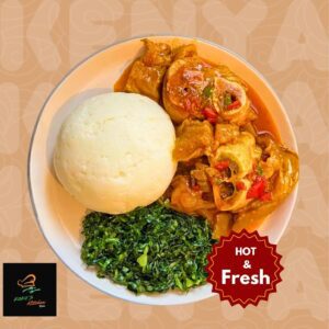 Kenya Value Meal (UGALI & SUKUMA)