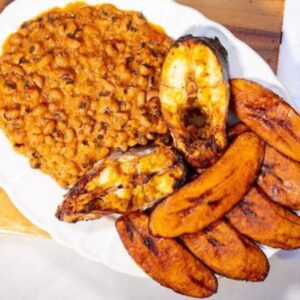 beans and plantain