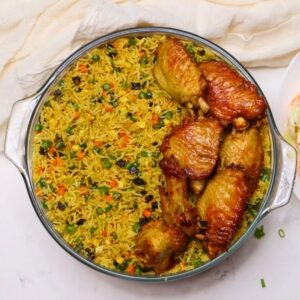 Nigerian fried rice by kokos kitchen doha